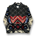 Berber Tapestry Jacket — Black & Red - Tirfas