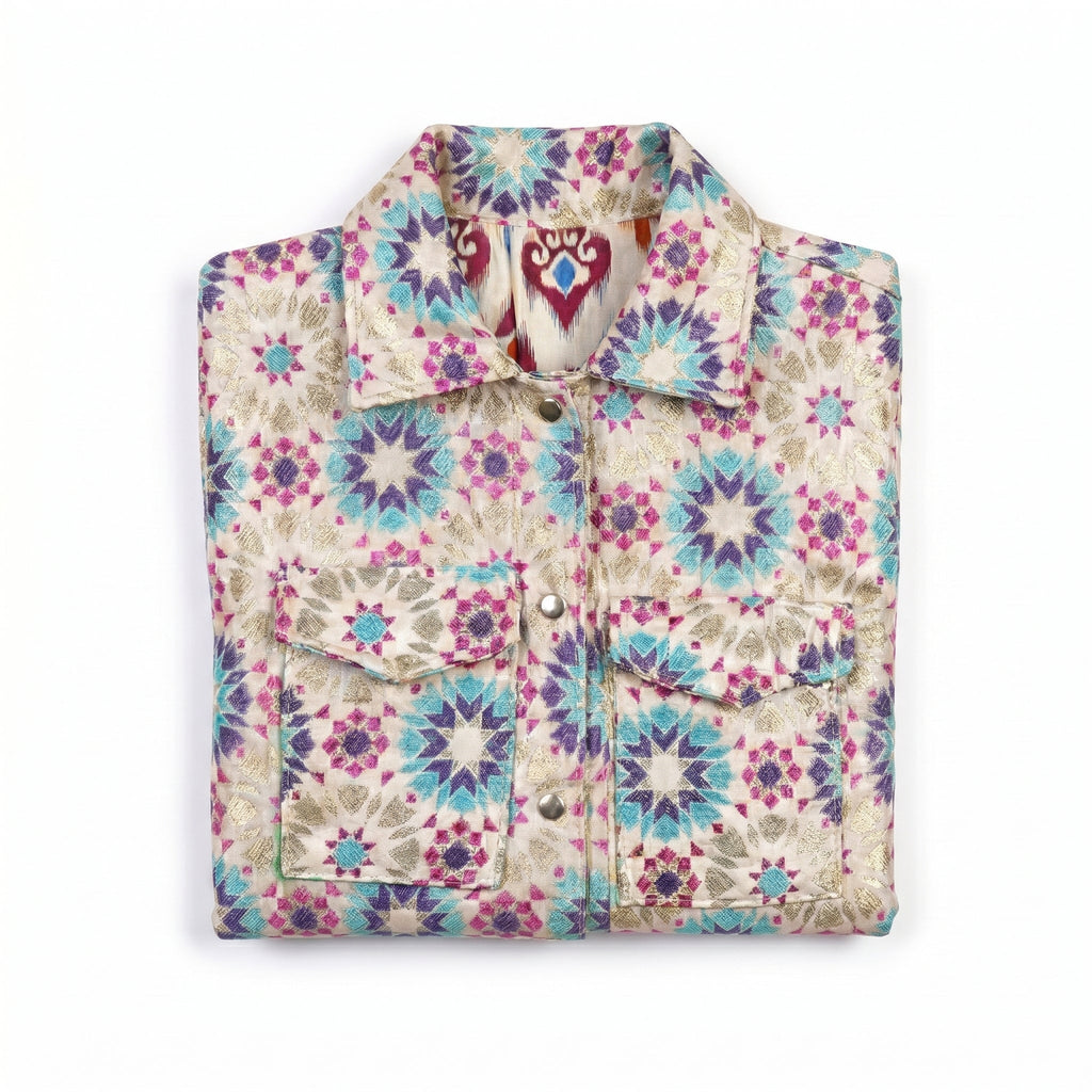 Zellige Star Jacket — Cream Edition - Tirfas