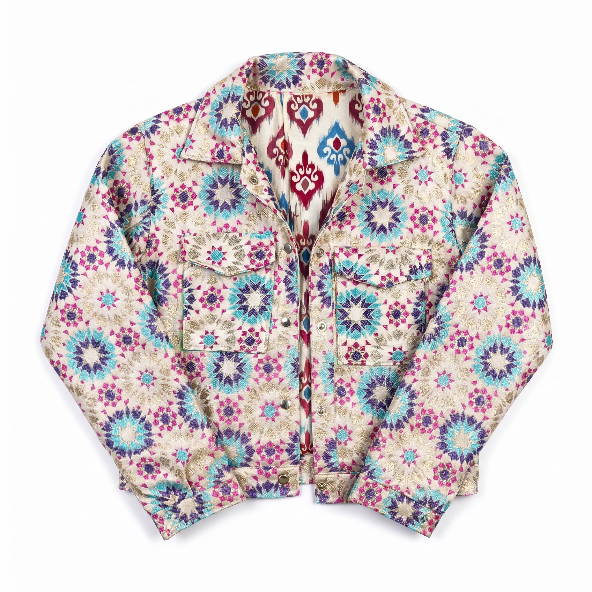 Zellige Star Jacket — Cream Edition - Tirfas